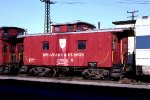 Delaware & Hudson wood side caboose #35819